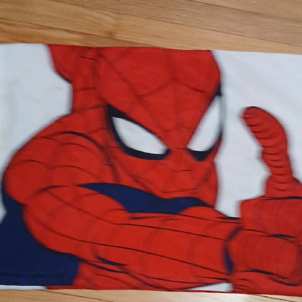 Spider-Man Themed Pillowcase - Red and White